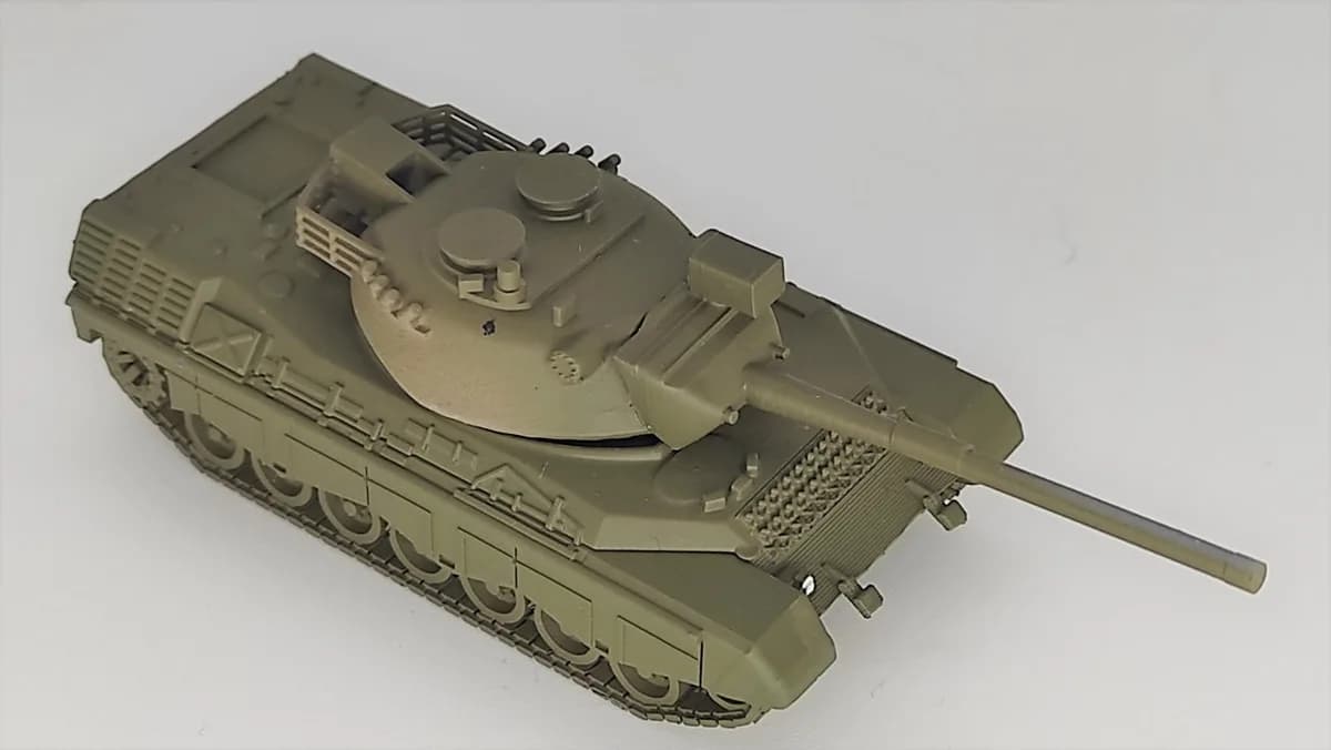 BW Leopard 1 montiert