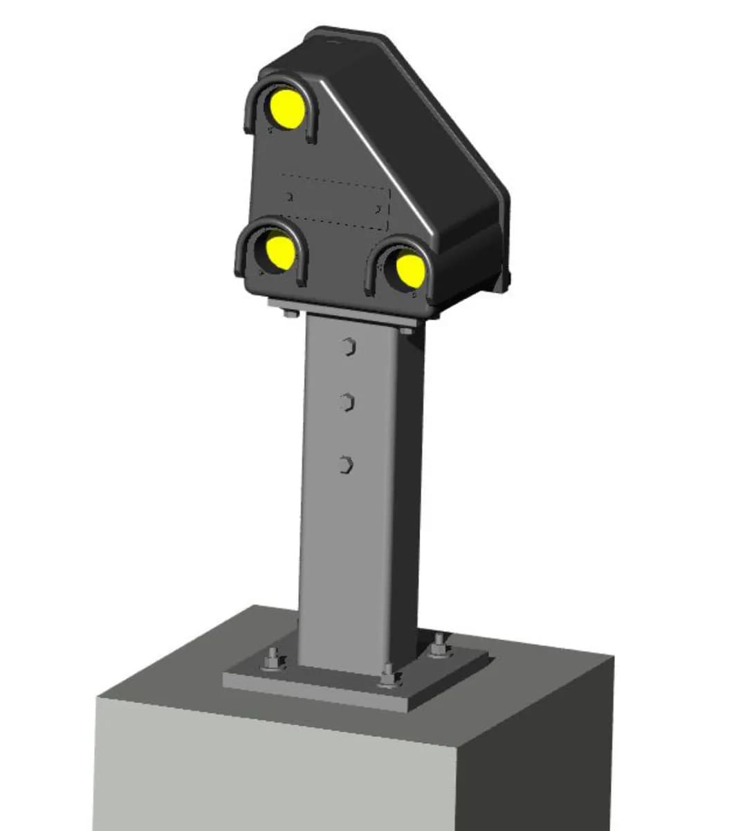 Zwergsignal LHA 1003 mit Stecker Spur Null